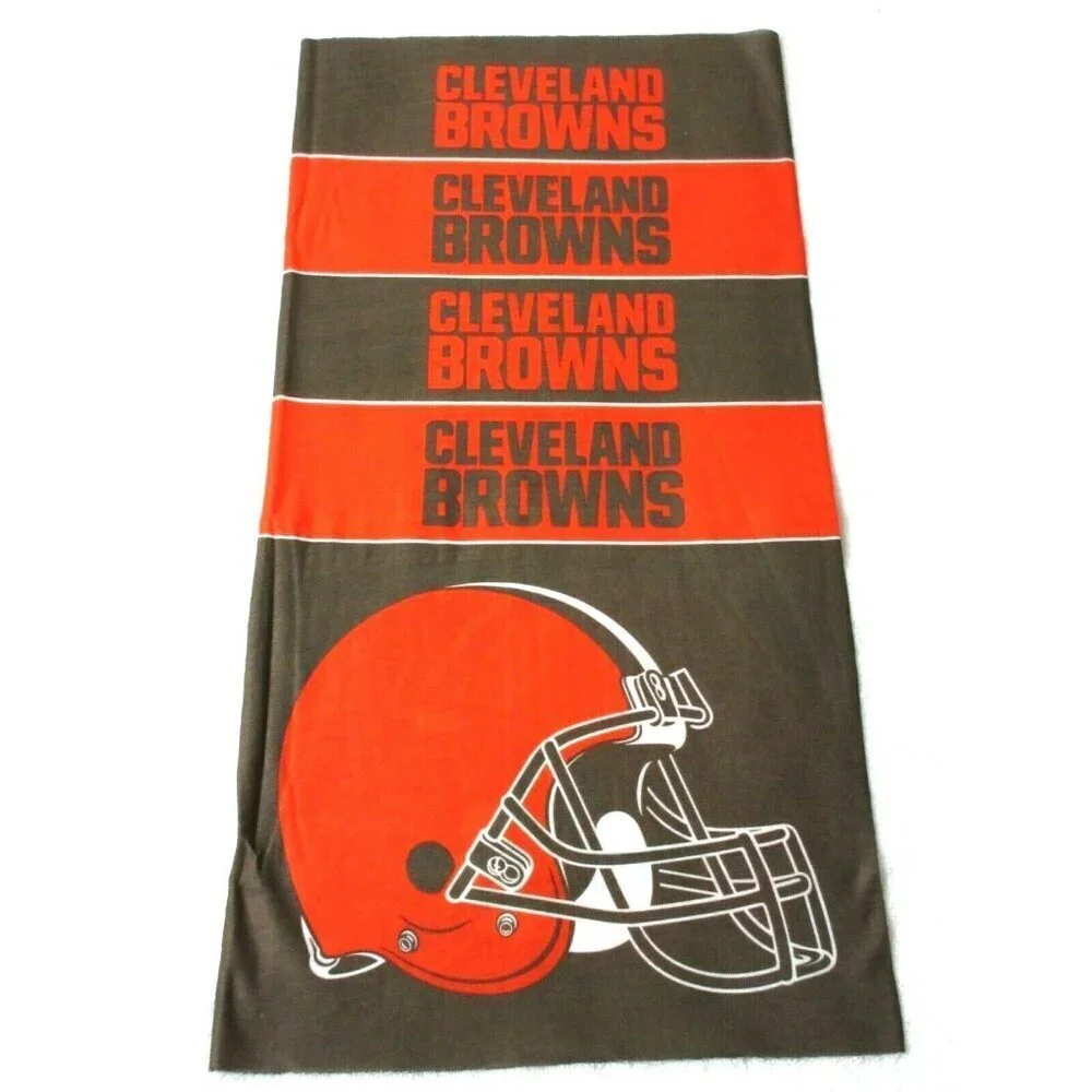 Cleveland Browns NFL Multi Purpose Team SuperDana Neck Gaiter Logo Scarf NWT